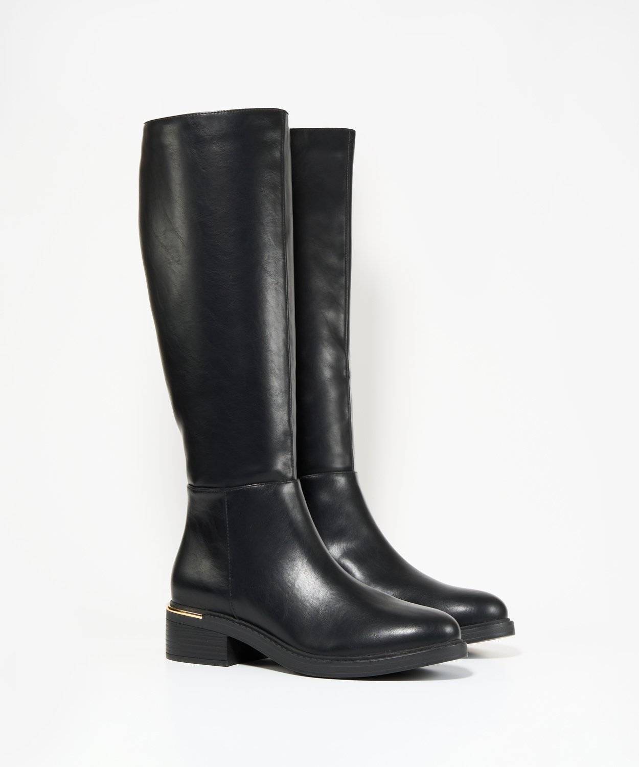 Botas altas peça metálica image number null